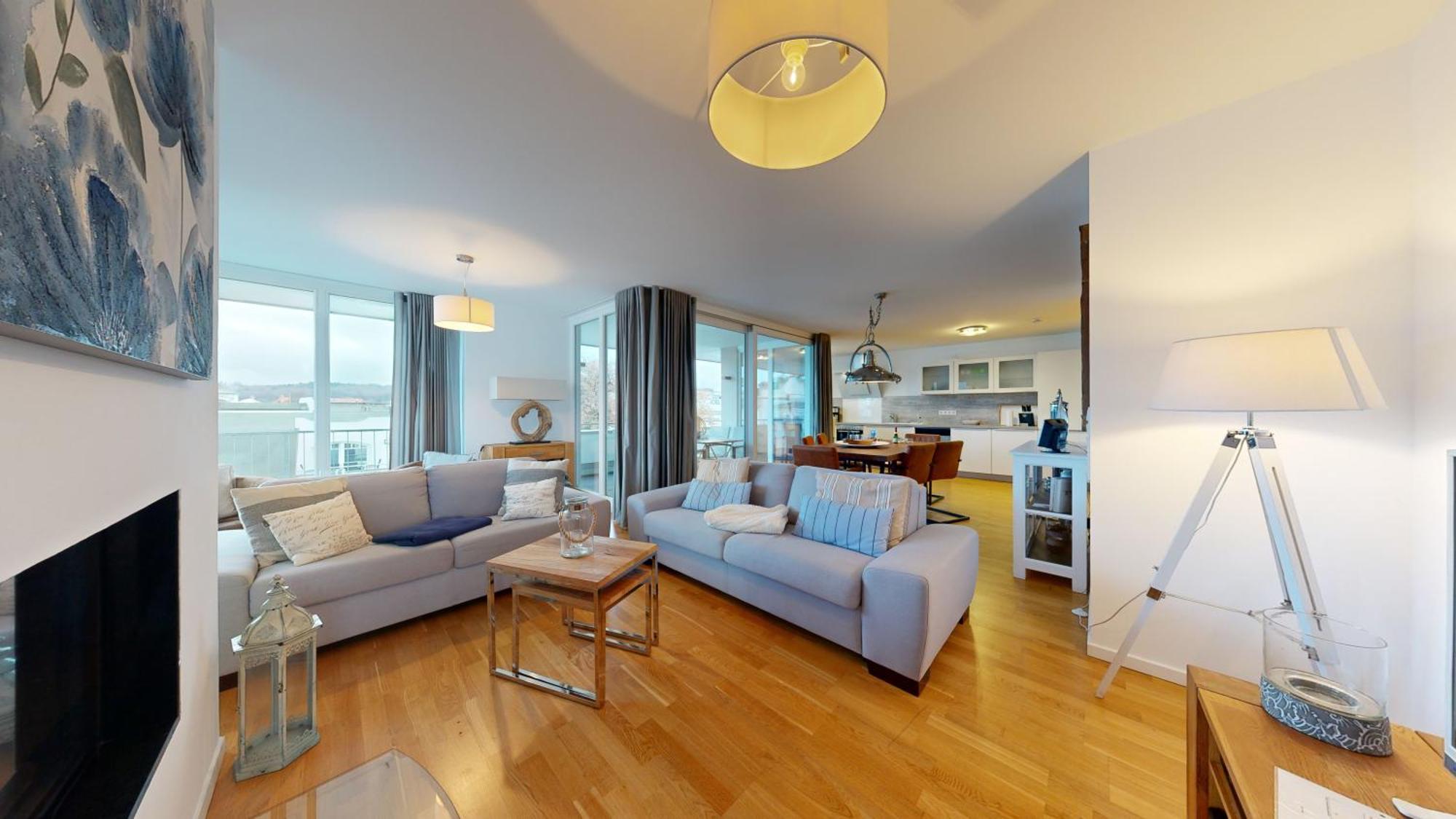 Strandnahe Fewos Mit Terrasse Oder Dachterrasse, Strandhaus Seeblick, Binz Exteriör bild
