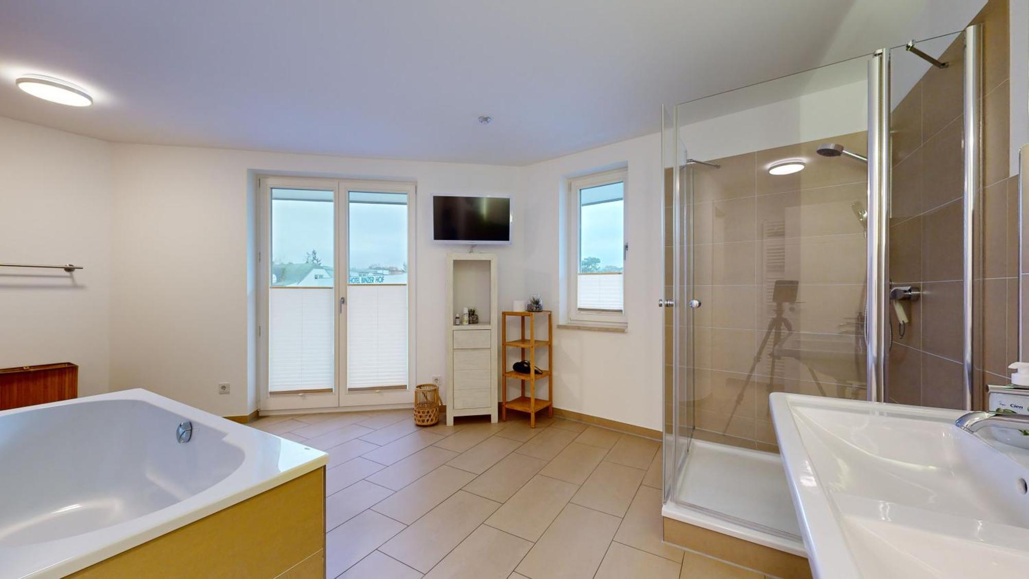 Strandnahe Fewos Mit Terrasse Oder Dachterrasse, Strandhaus Seeblick, Binz Exteriör bild