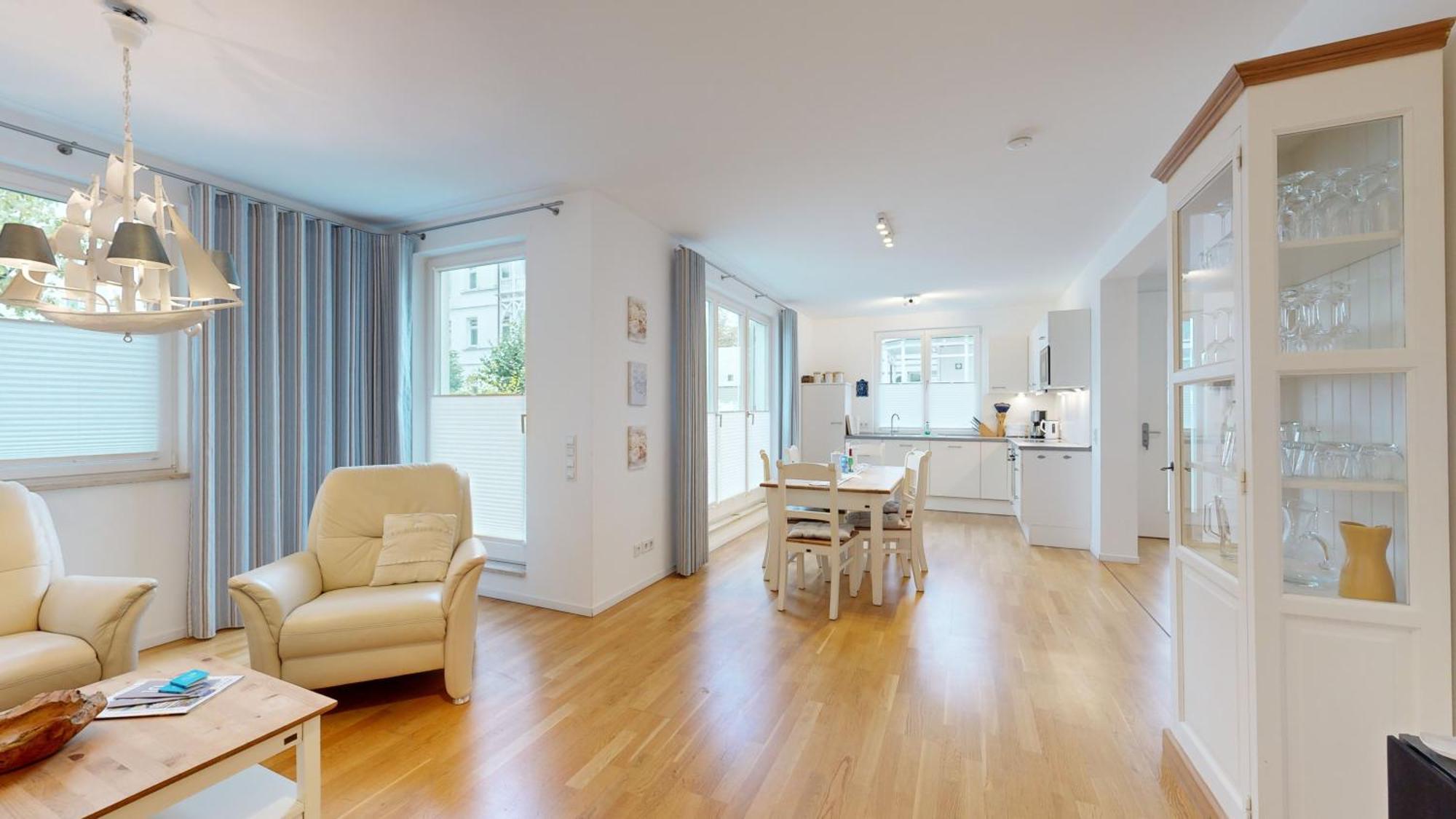 Strandnahe Fewos Mit Terrasse Oder Dachterrasse, Strandhaus Seeblick, Binz Exteriör bild